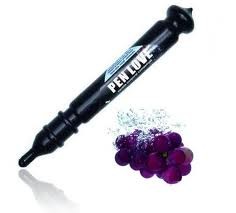 Caneta Corporal Comestivel de Uva